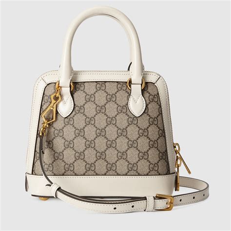 gucci nilano|GG Milano mini top handle bag in White Leather .